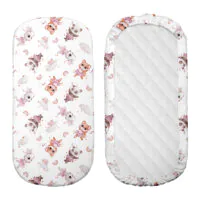 PRZEŚCIERADŁO DO GONDOLI WÓZKA KOŁYSKI BAWEŁNA, Cztery Słonie - ALOHA!