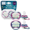 Ultra Air Nighttime 2-pack RÓŻOWE 6-18m