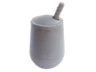Kubeczek Treningowy ze Słomką Mini Cup PASTELOWA SZAROŚĆ 120ml