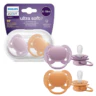 Ultra Soft 2-pack FIOLET-POMARAŃCZ 6-18m