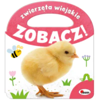 Zobacz! Książeczka do Nauki dla Dzieci - ZWIERZĘTA WIEJSKIE Zobacz!